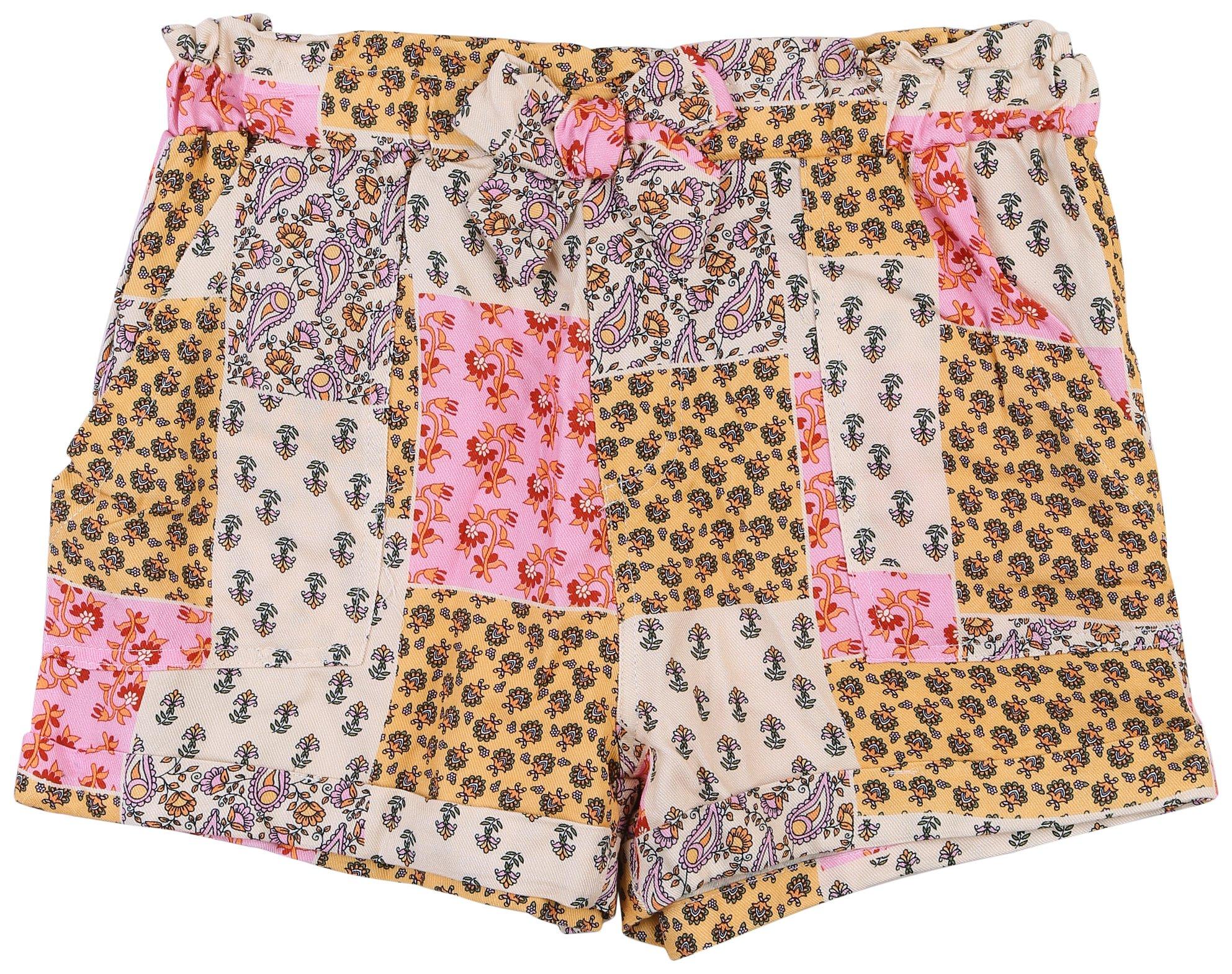 Wurl Big Girls Floral Shorts