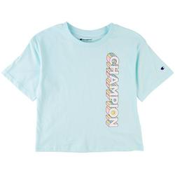 Big Girls Rainbow Boxy T-Shirt