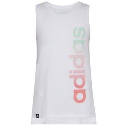 Adidas Big Girls Ombre Logo Muscle Tank Top