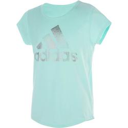 Big Girls Replenish Foil Logo T-Shirt
