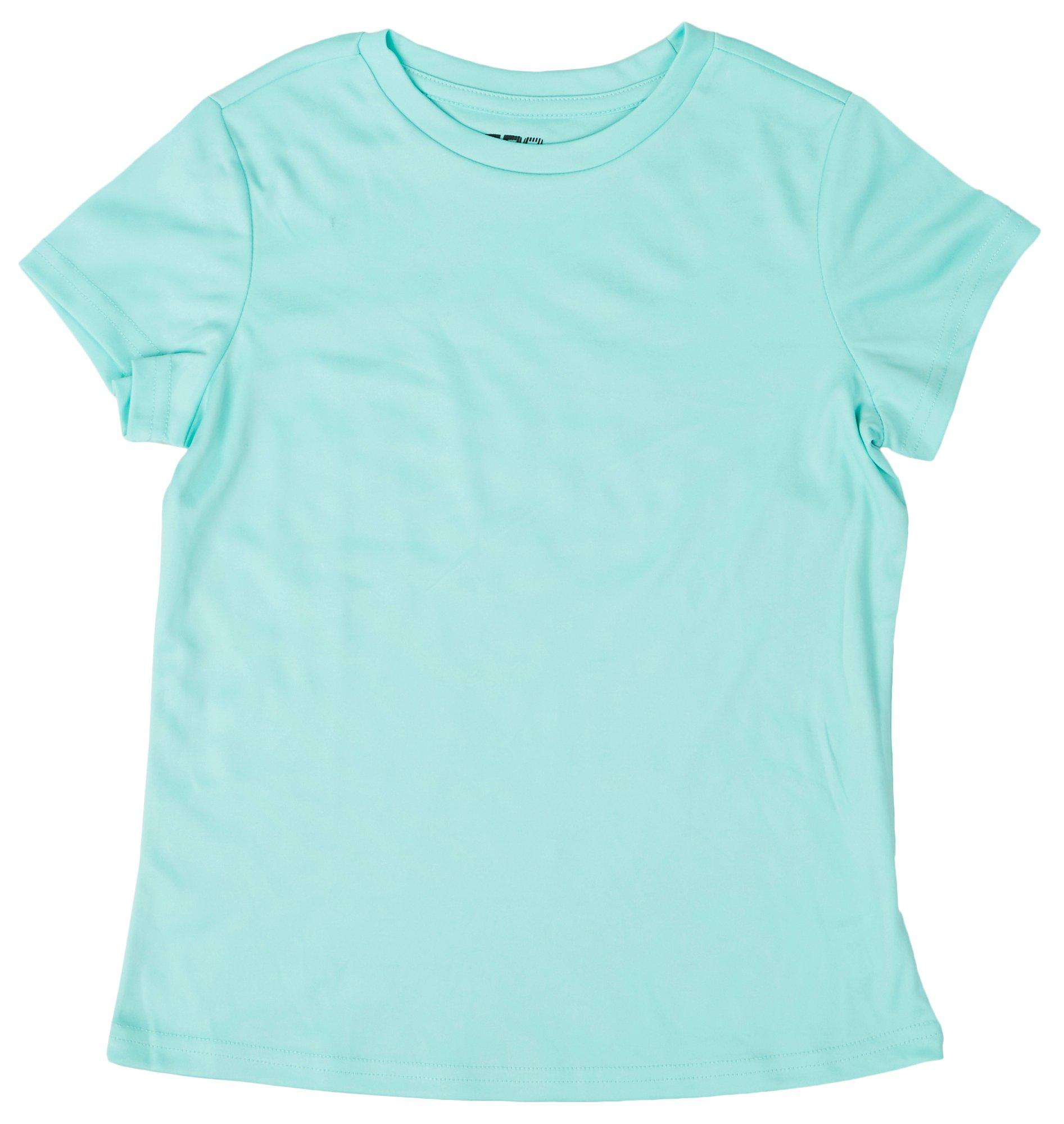 Big Girls Solid Short Sleeve Tee