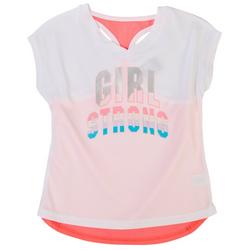 Little Girls Girls Strong T-Shirt