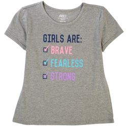 RB3 Active Big Girls Girls Are Brave T-Shirt