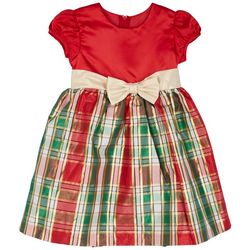 Bonnie Jean Girls Short Sleeve Holiday Dress