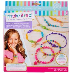 Make It Real Girls Crystal Rainbow Jewelry Kit