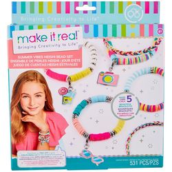 Make It Real Girls Summer Vibes Heishi Bead Jewelry Kit