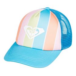 Roxy Girls Stripe Sweet Emotion Mesh Snapback Baseball Hat