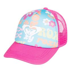 Roxy Girls Sweet Emotion Floral Mesh Snapback Baseball Hat