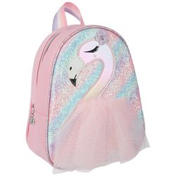 Girls Glitter Flamingo Tutu Mini Backpack