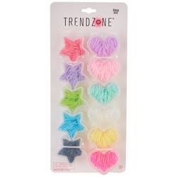 Girls 1000 Pc Colorful Mini Hair Elastics