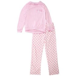 Big Girls 2-pc. Crew Flare  Pajama Set