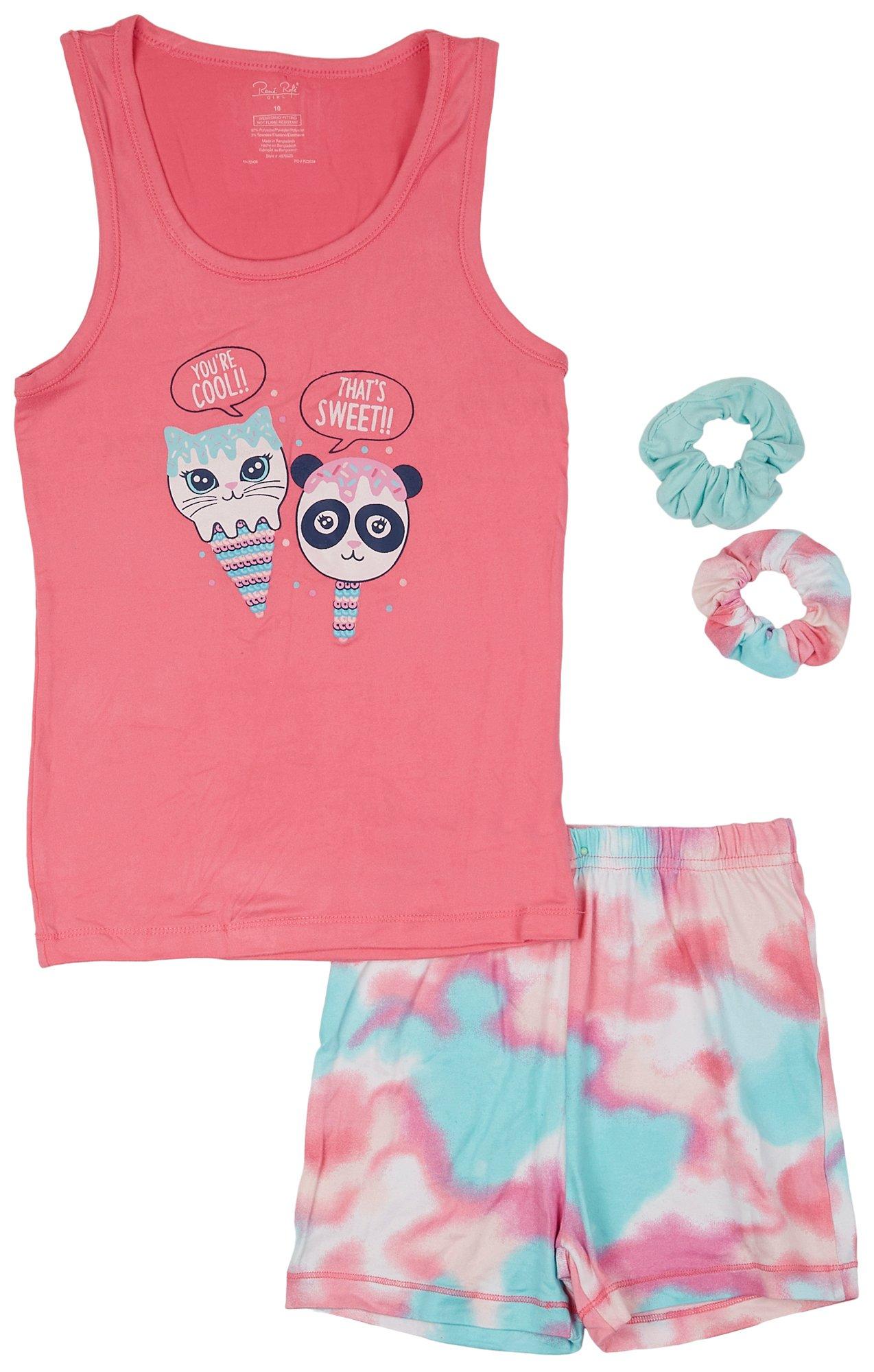 Big Girls 4-pc. Nap Queen Sleeveless Pajama Set