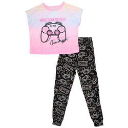 Big Girls 2-pc. Gamer Girl Pajama Set