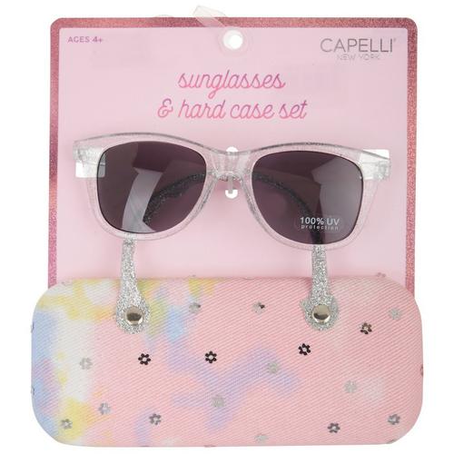 Capelli Girls 2-pc. Heart Sunglasses and Tie Dye