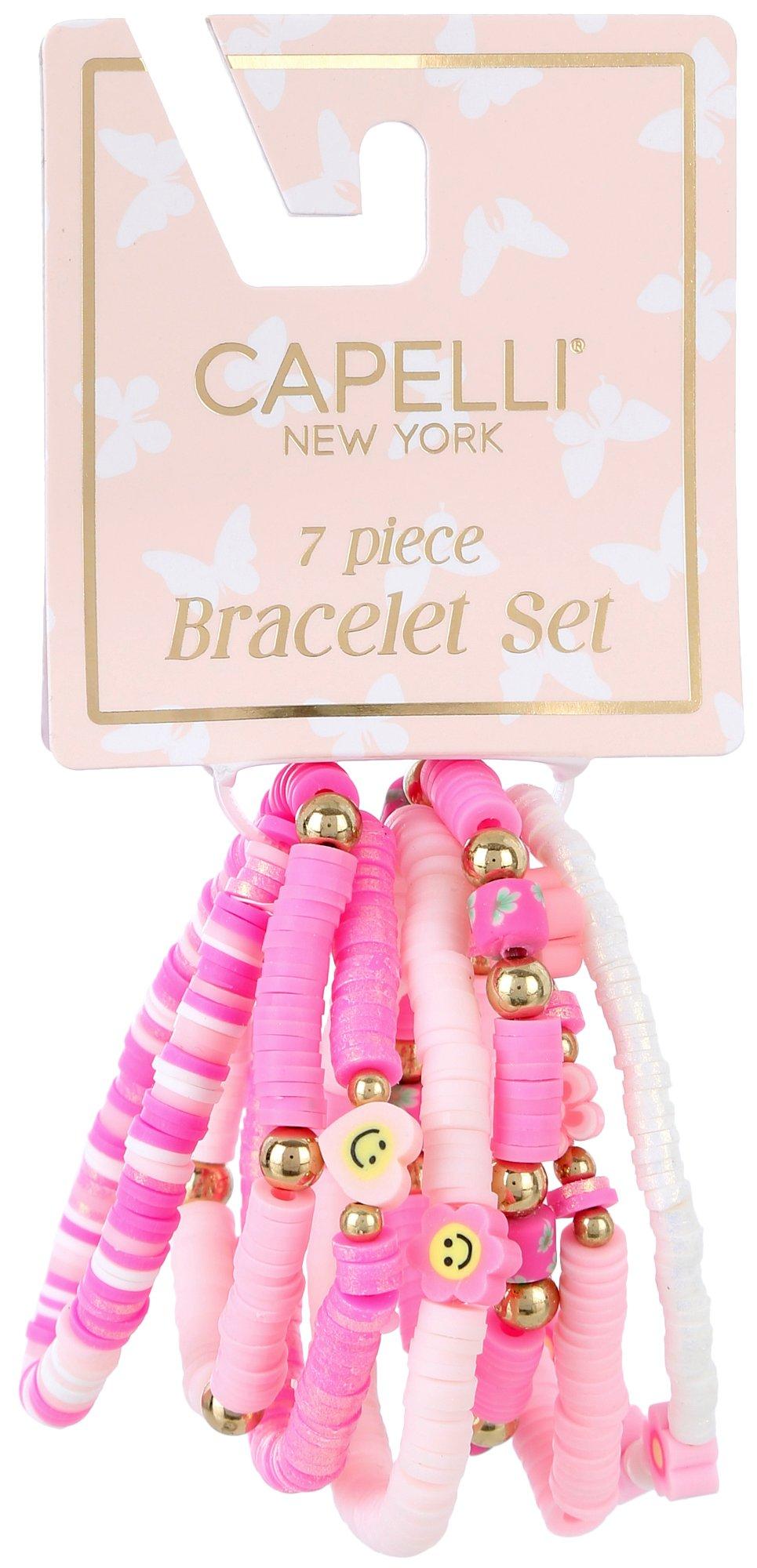 Girls 7-pk. Bracelet Fimo Beads Collection Set
