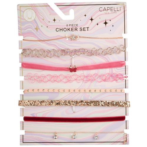 Capelli NY Girls 8-pc. Butterfly, Star, & Stud