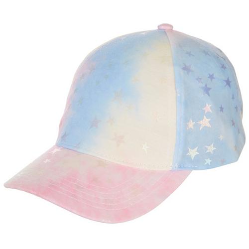 Capelli Girls Tie Dye Stars Baseball Cap