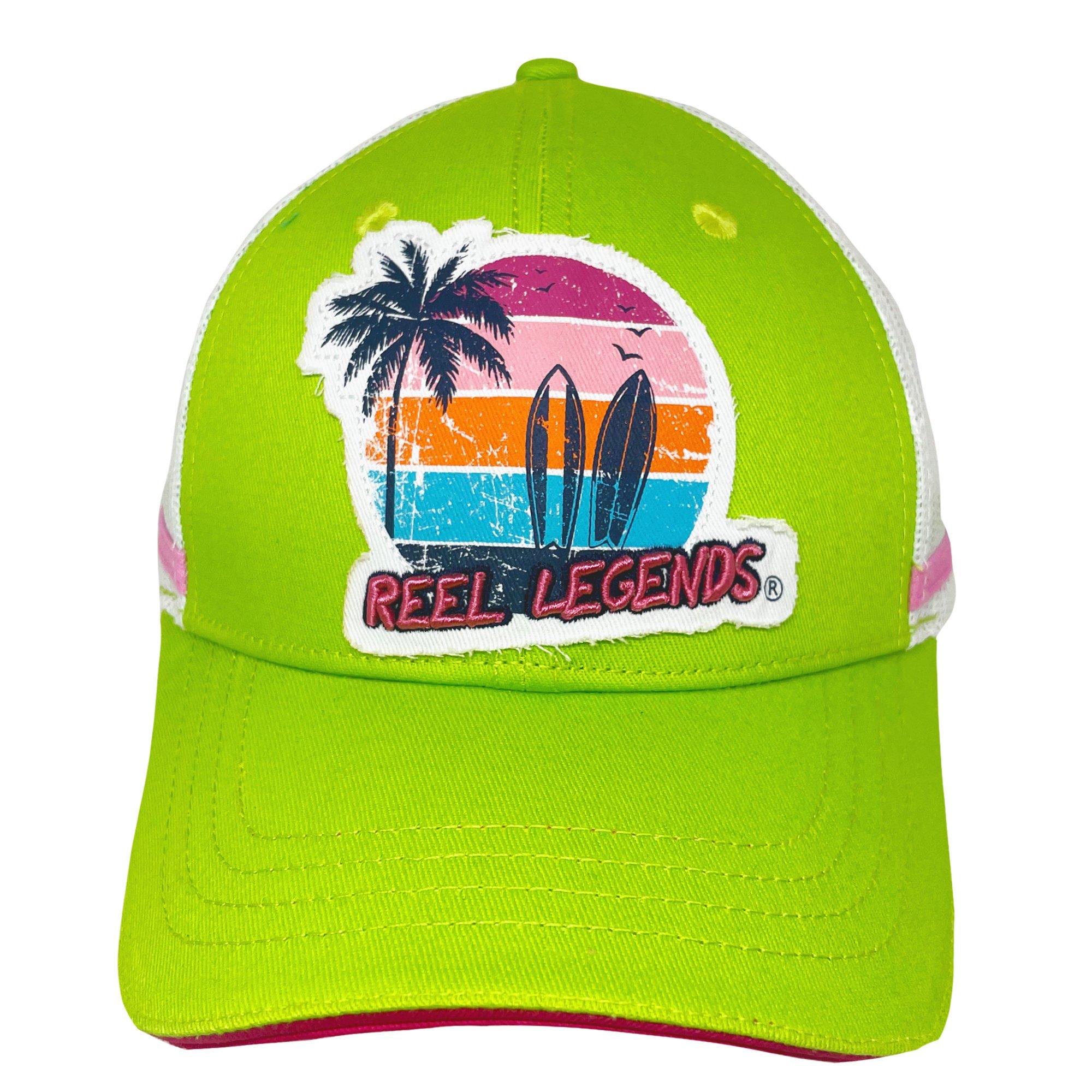 Reel Legends Girls Patch Trucker Baseball Hat