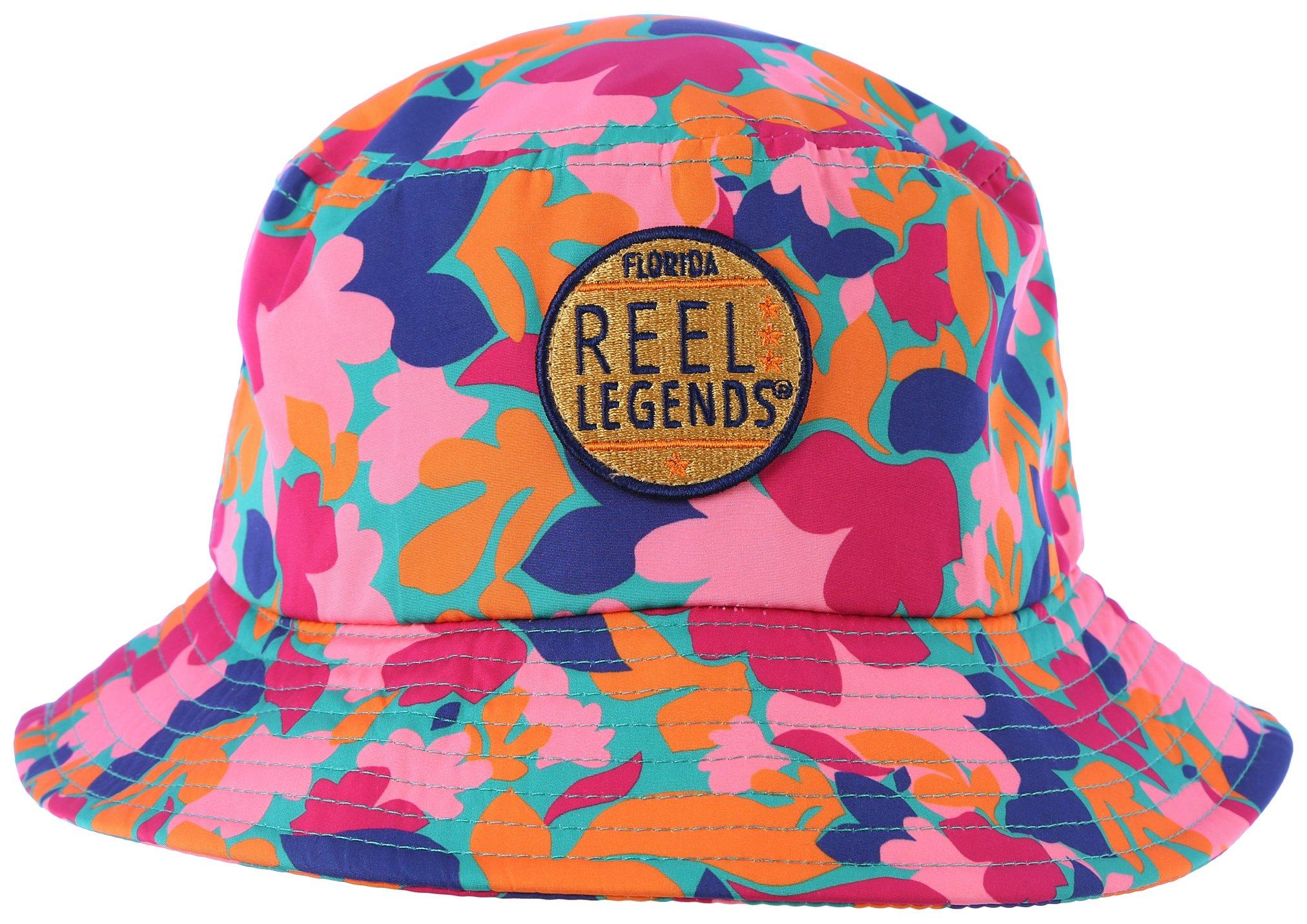 Reel Legends Girls Water Garden Camo Bucket Hat
