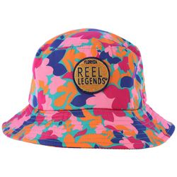 Reel Legends Girls Water Garden Camo Bucket Hat