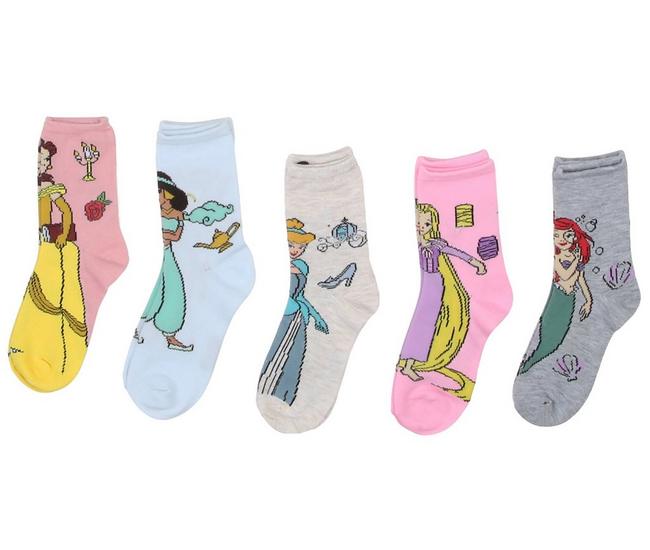 Big Girls 5-pk. Disney Princess Socks