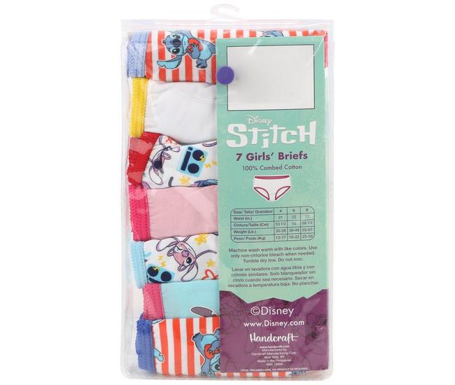 Disney Little Girls Lilo & Stitch 7-pk. Cotton Briefs