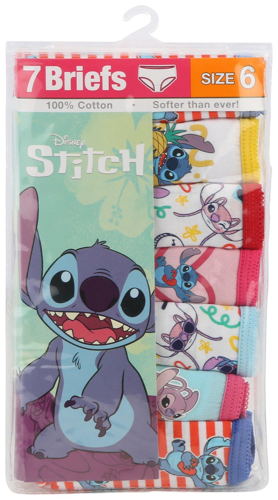 Little Girls Lilo & Stitch 7-pk. Cotton Briefs