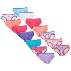 Girls 14-pk. Ultimate Tagless Hipster Briefs