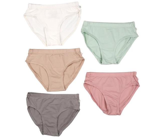 Life is Good Girls' Underwear - Casual Stretch Hipster Briefs (5 Pack)