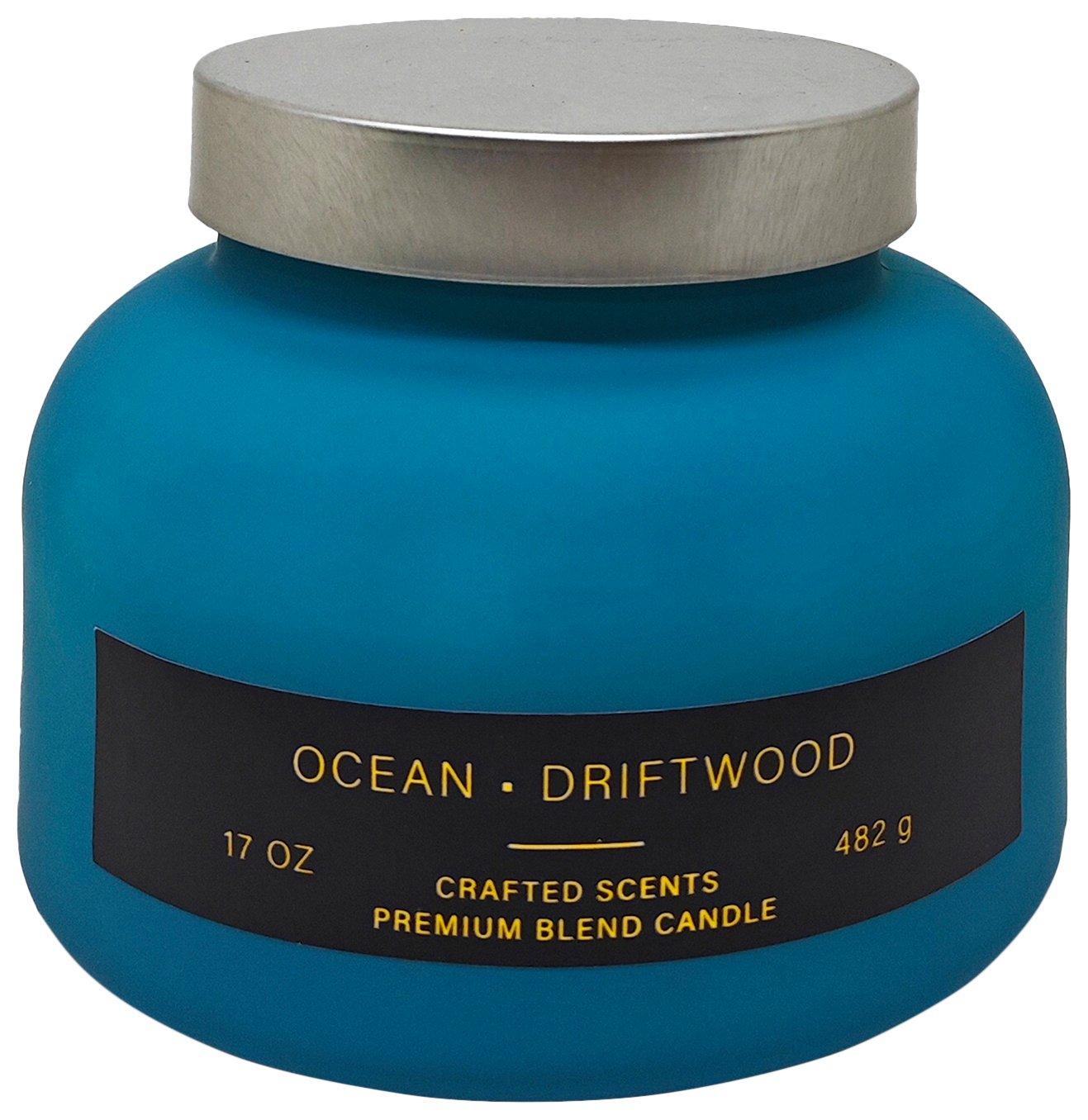 17 Oz Ocean Driftwood Jar Candle