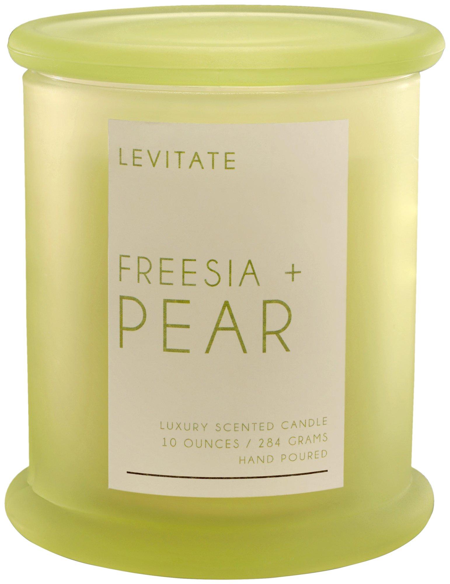 10 oz. Freesia Pear Wax Jar Candle
