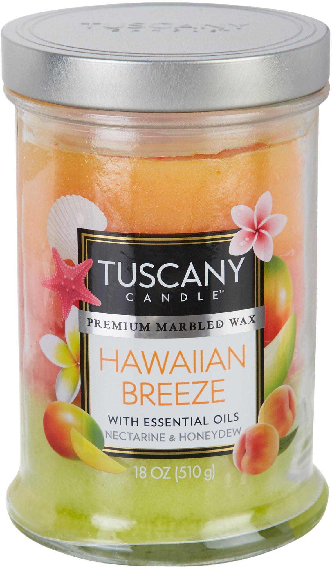 Tuscany 18 oz. Hawaiian Breeze Jar Candle