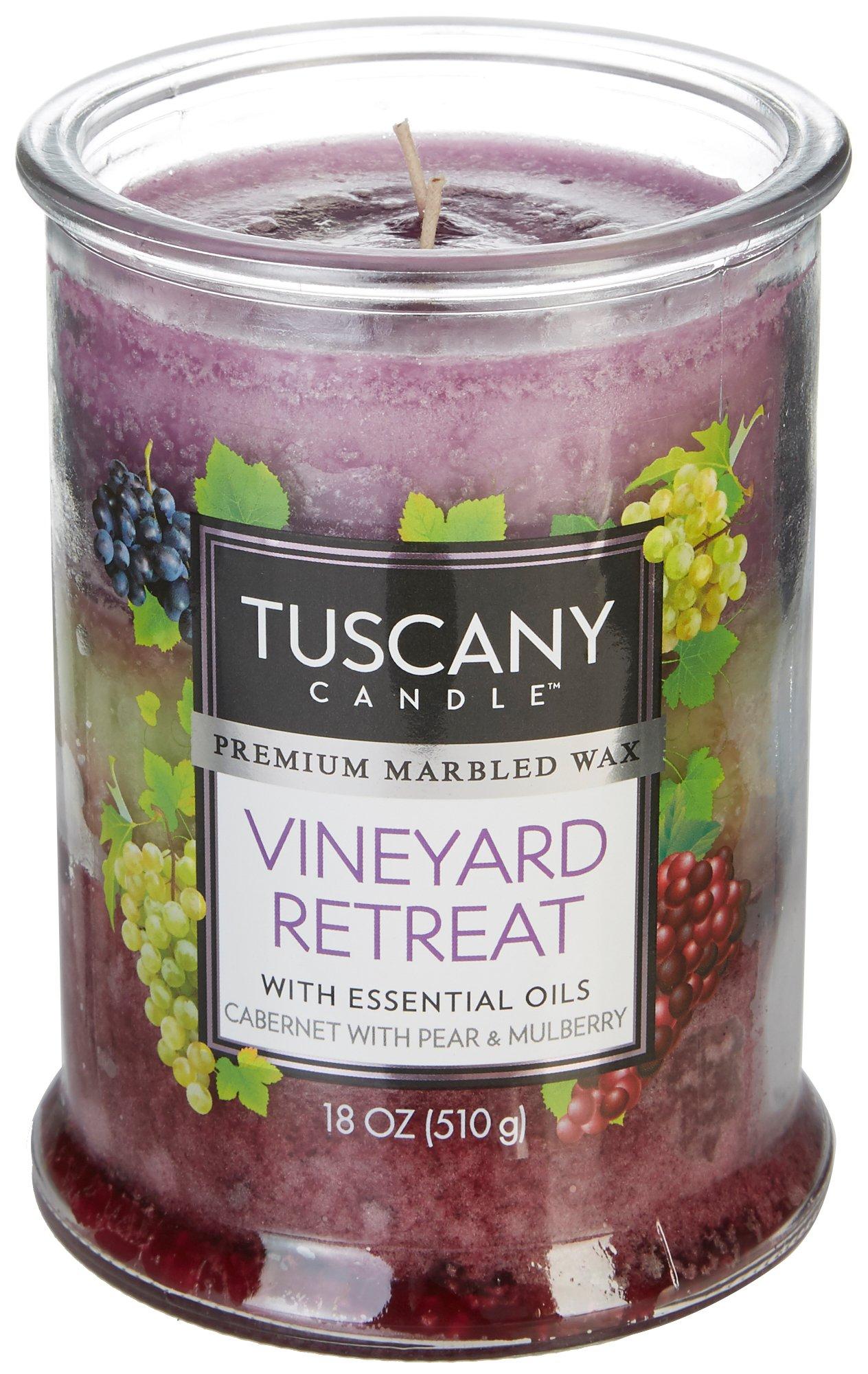 Tuscany 18 oz. Vineyard Retreat Jar Candle