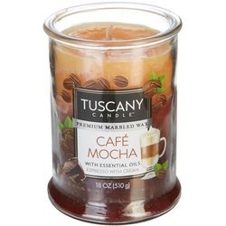 Tuscany 18 oz. Cafe Mocha Jar Candle