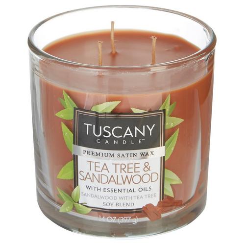 Tuscany 14 oz. Tea Tree & Sandalwood Soy