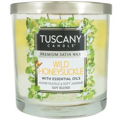 Tuscany 14 oz. Honeysuckle Jar Candle