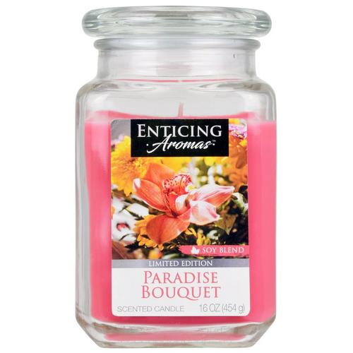16 oz. Paradise Bouquet Jar Candle