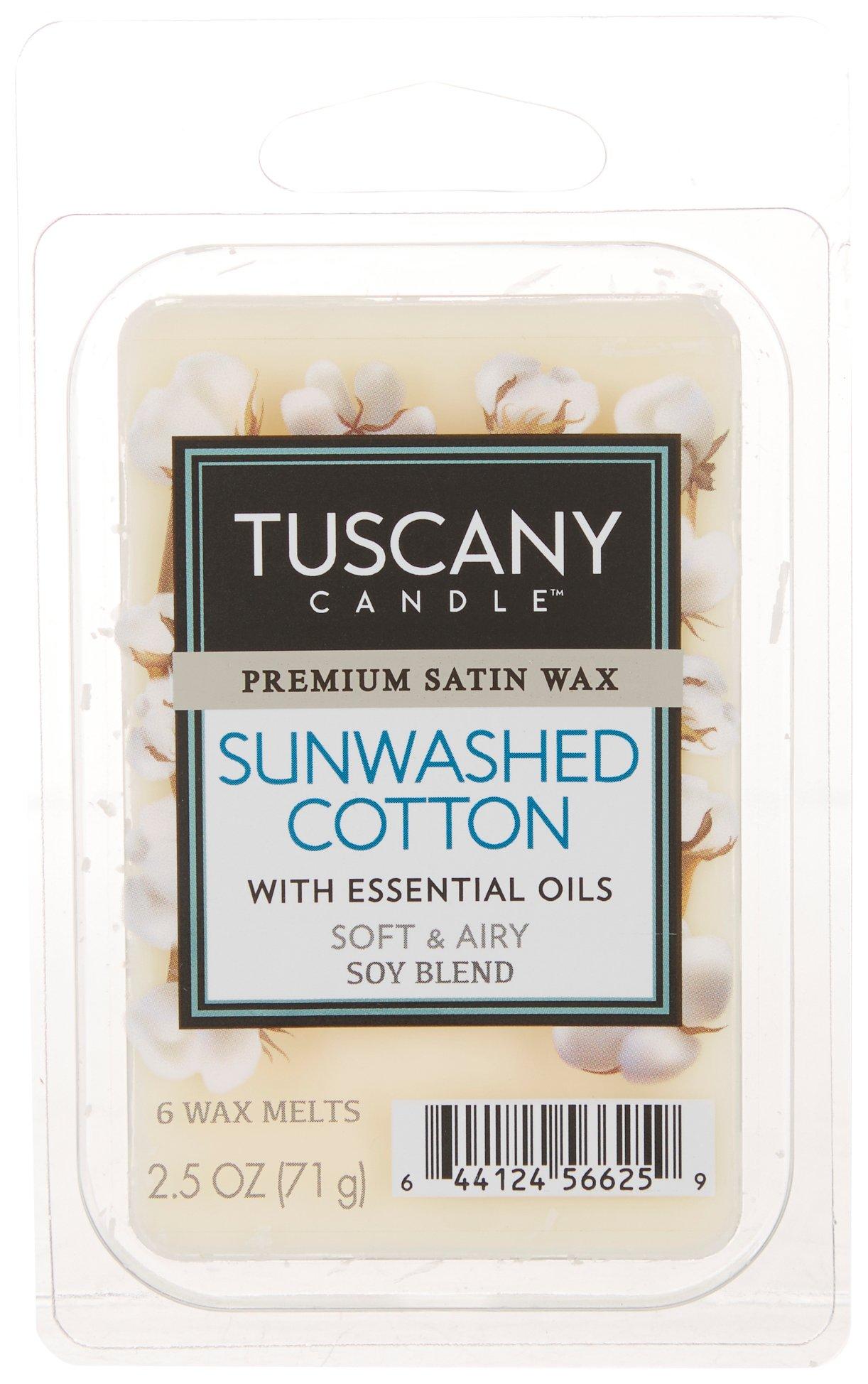 Tuscany 2.5 oz. Sunwashed Cotton Wax Melts