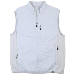 Mens Mixed Media Quilted Vest