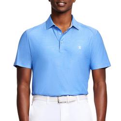Golf Mens Space Dye Solid Polo Shirt