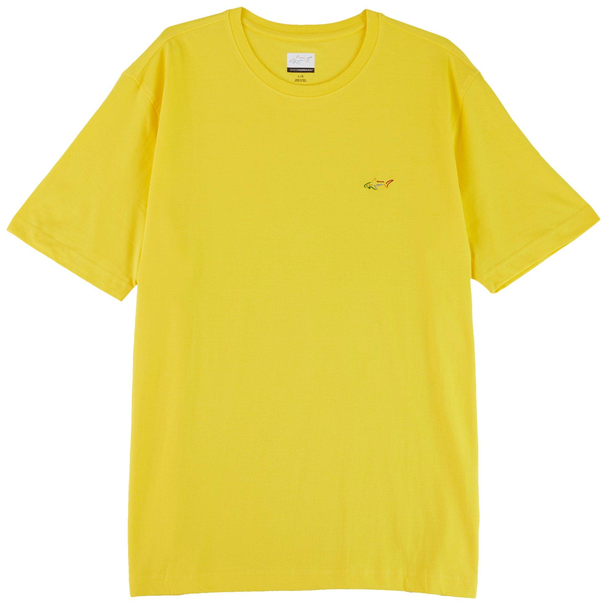 Greg Norman Mens Shark Logo Short Sleeve T-Shirt