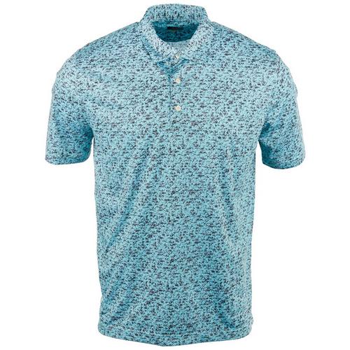 Greg Norman Mens Tropical Wave Polo Shirt