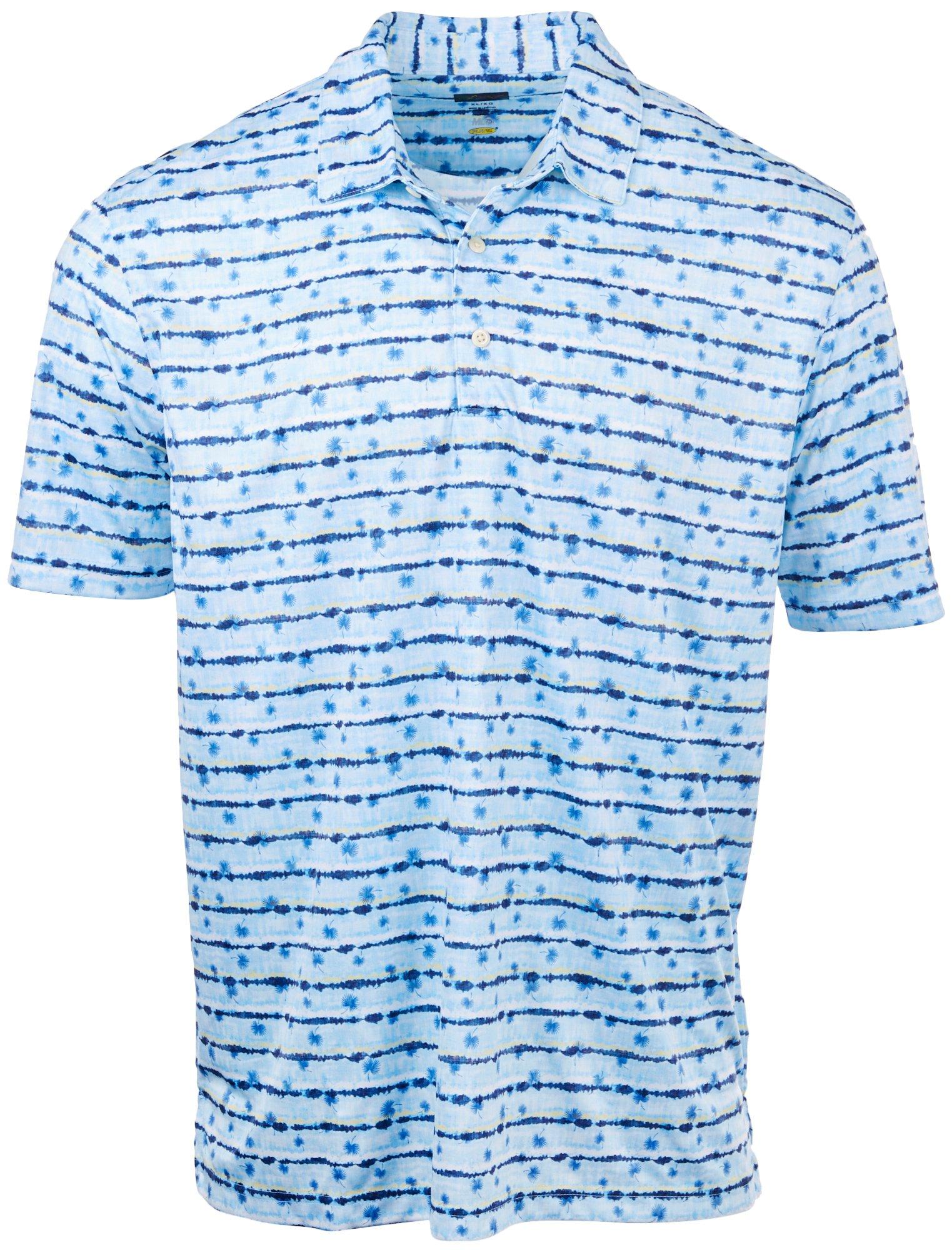 Greg Norman Mens Equator Short Sleeve Polo Shirt