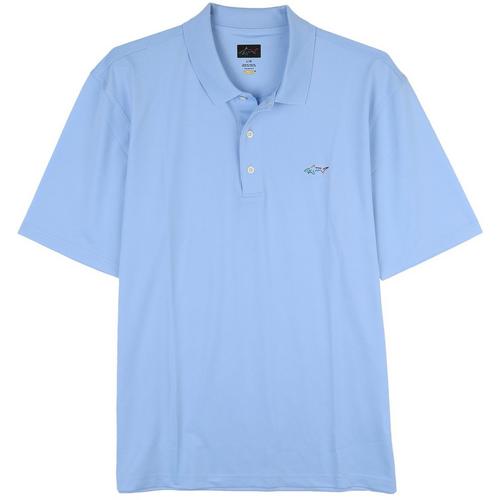 Greg Norman Collection Mens Oyster Pique Polo Shirt