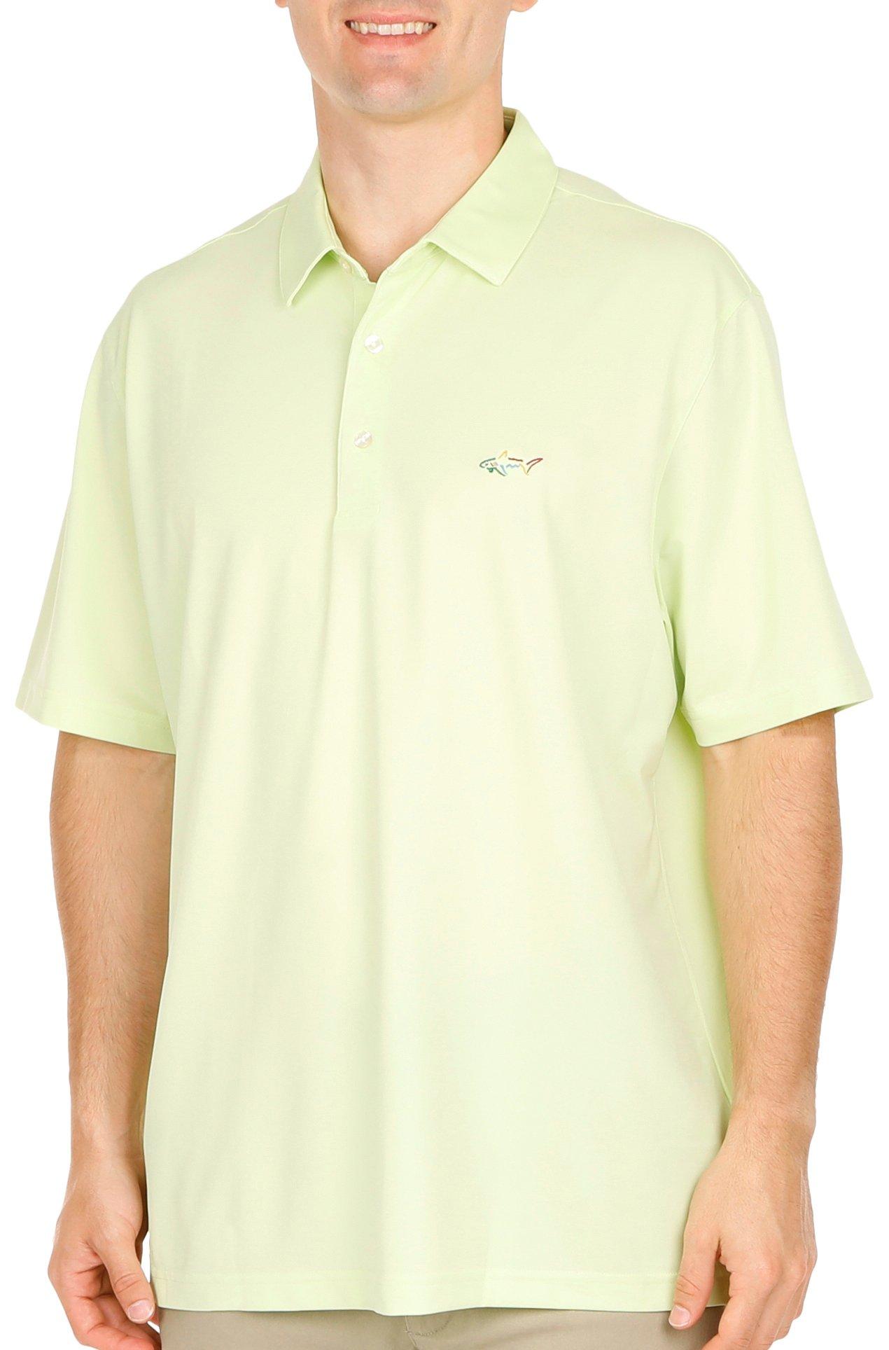 Greg Norman Play Dry Large Fishing Short Sleeve Knit