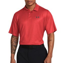 Under Armour Mens Matchplay Printed Polo
