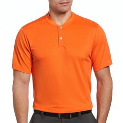 Mens Solid Edge Collar Short Sleeve Shirt