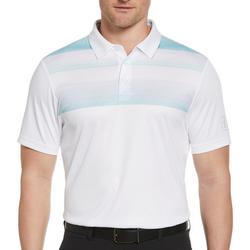 Mens Stitched Chest Polo Shirt