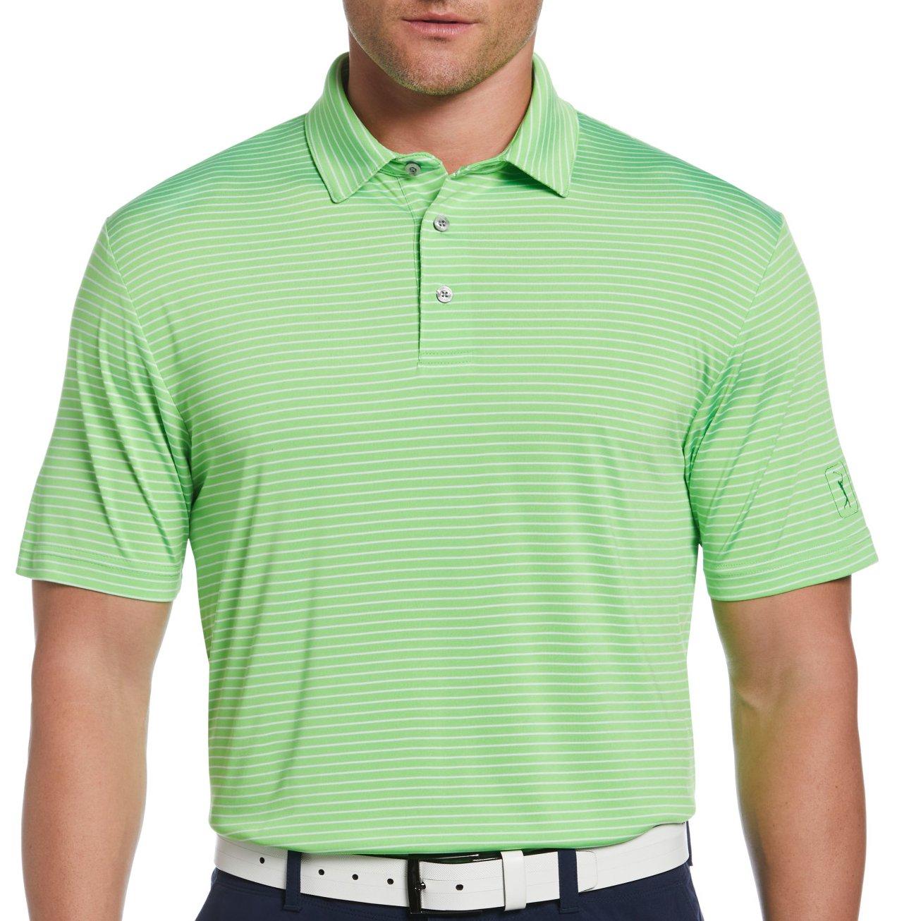 PGA TOUR Mens Feeder Stripe Short Sleeve Polo Shirt | Bealls Florida
