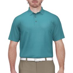 PGA TOUR Mens Confetti Jacquard Polo Shirt